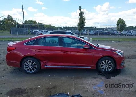 2017 Hyundai Sonata Sport из США, поврежденный, VIN 5NPE34AF1HH524439